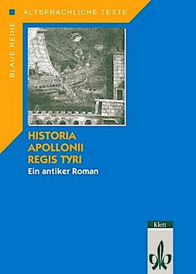 Historia Apollonii regis Tyri. Textausgabe