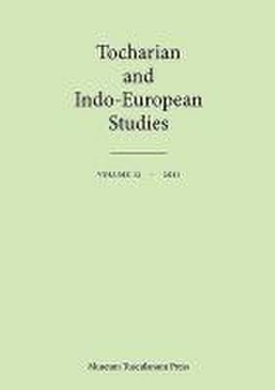 Tocharian and Indo-European Studies, Vol. 12