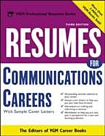 Resumes for Communications Careers