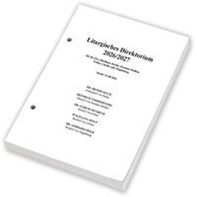 Liturgisches Direktorium 2026/2027