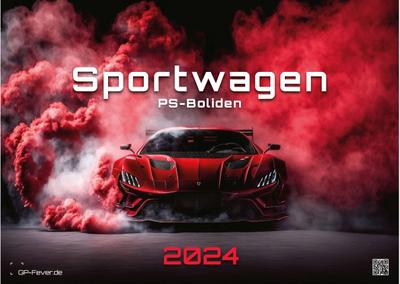 Sportwagen - PS-Boliden - 2024 - Kalender DIN A3