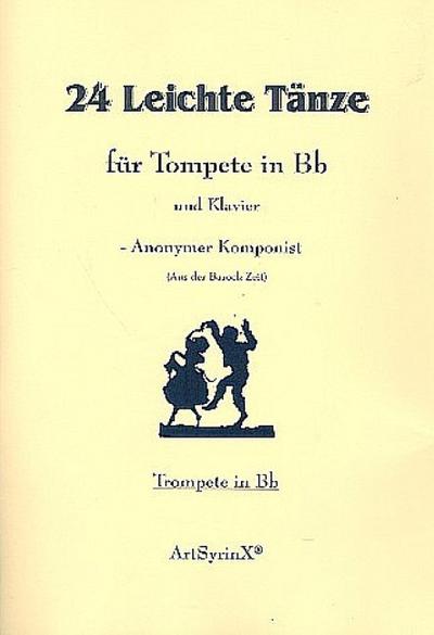 24 leichte Tänze für Trompete und KlavierTrompete