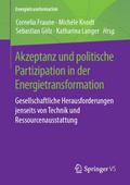 Akzeptanz und politische Partizipation in der Ener