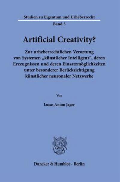 Artificial Creativity?
