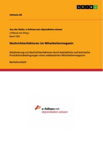 Nachrichtenfaktoren im Mitarbeitermagazin