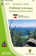Wanderkarte 1:25 000 Freiburg im Breisgau