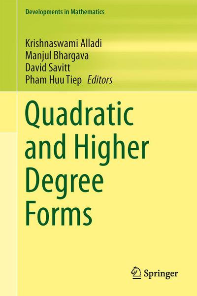 Quadratic and Higher Degree Forms