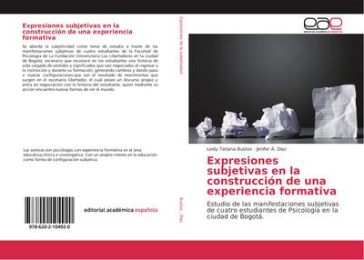 Expresiones subjetivas en la construcción de una experiencia formativa