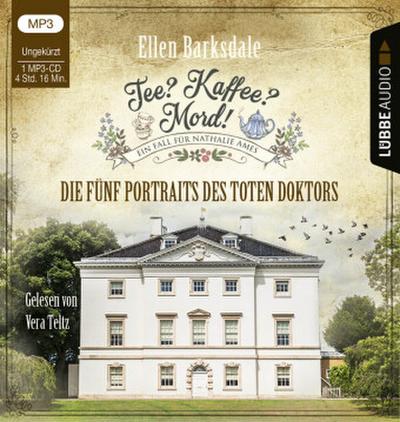 Tee? Kaffee? Mord! - Die fünf Portraits des toten Doktors, 1 Audio-CD, 1 MP3