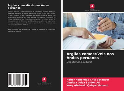 Argilas comestíveis nos Andes peruanos