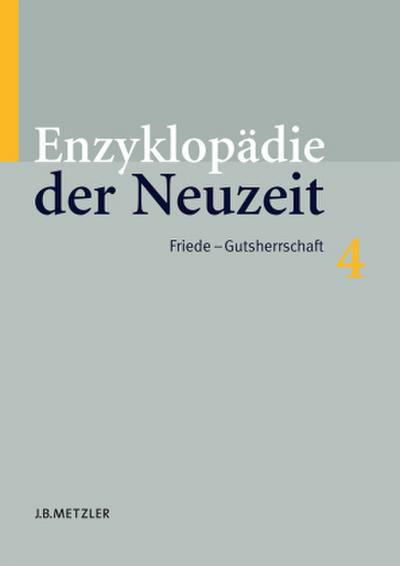 Enzyklopädie der Neuzeit; .