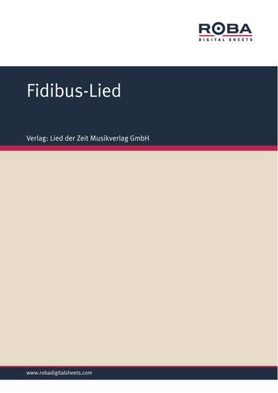 Fidibus-Lied