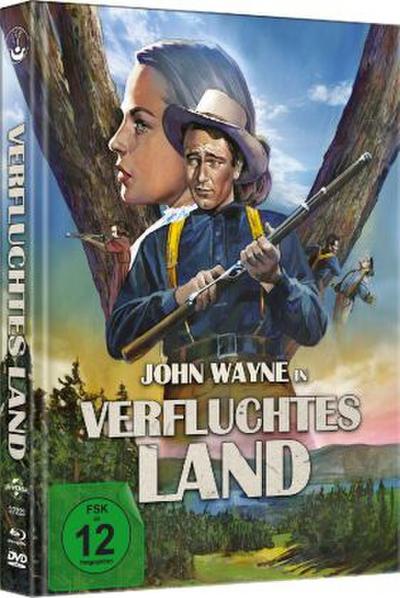 Verfluchtes Land - Kinofassung, 1 Blu-ray + 1 DVD (Limited Mediabook A)