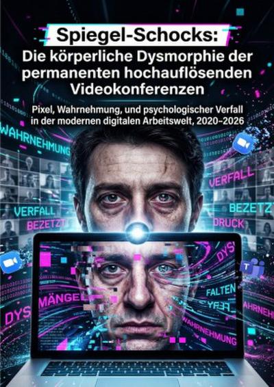 Spiegel-Schocks: Die körperliche Dysmorphie der permanenten hochauflösenden Videokonferenzen