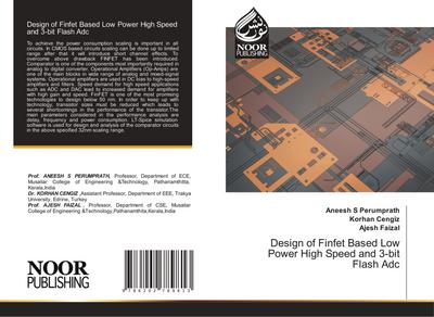 Design of Finfet Based Low Power High Speed and 3-bit Flash Adc