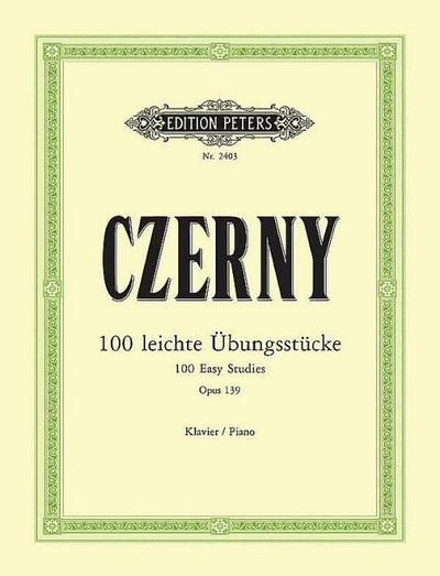100 leichte Übungsstücke op. 139