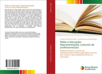 Mídia e Educação: Representações culturais de professores(as)