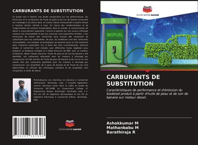 CARBURANTS DE SUBSTITUTION