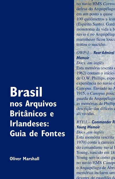Brasil Nos Arquivos Britnicos E Irlandeses