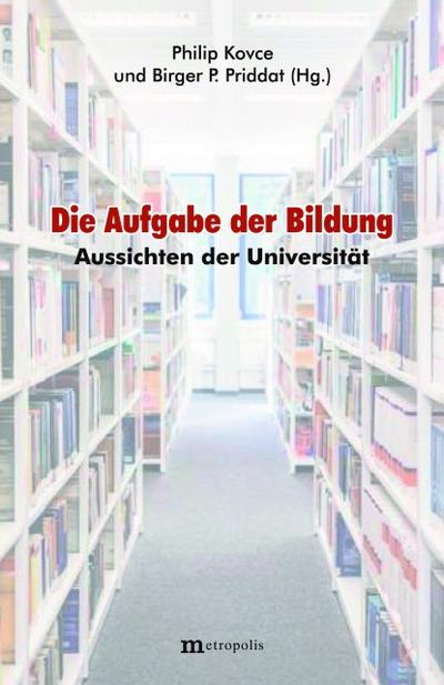 Die Aufgabe der Bildung