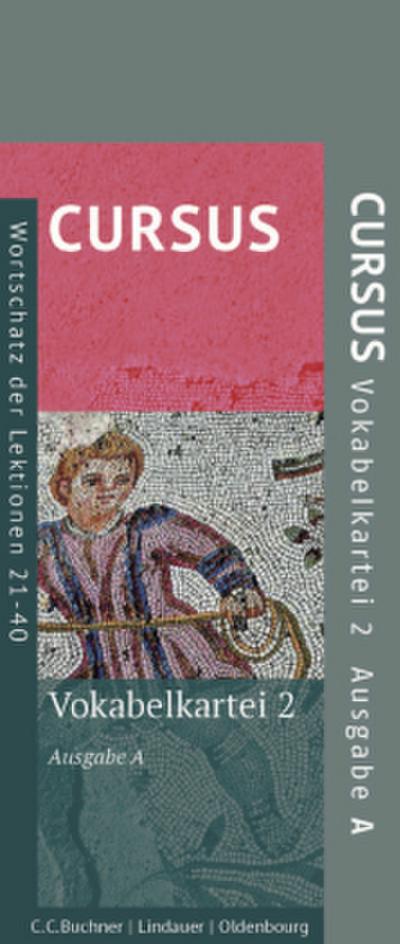Cursus, Ausgabe A neu Vokabelkartei 2