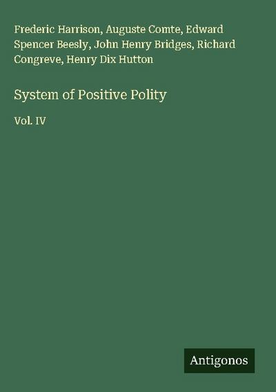 System of Positive Polity