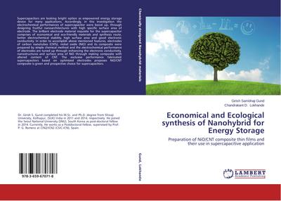 Economical and Ecological synthesis of Nanohybrid for Energy Storage