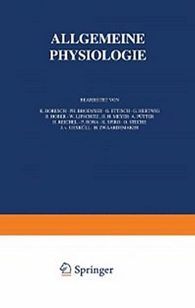 Handbuch der Normalen und Pathologischen Physiologie