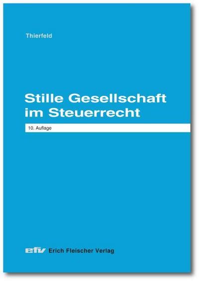 Stille Gesellschaft im Steuerrecht