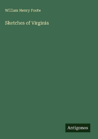 Sketches of Virginia