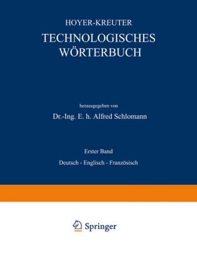 Technologisches Wörterbuch