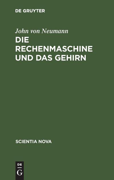 Die Rechenmaschine und das Gehirn