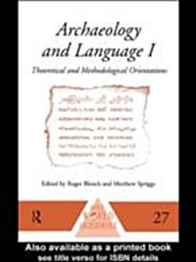 Archaeology and Language III