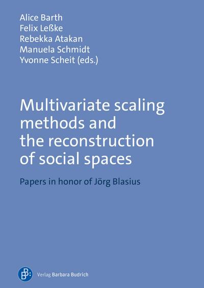 Multivariate scaling methods and the reconstruction of social spaces