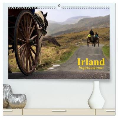 Irland ¿ Impressionen (hochwertiger Premium Wandkalender 2026 DIN A2 quer), Kunstdruck in Hochglanz