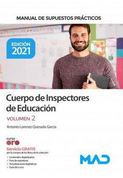 Cuerpo de inspectores de educación : manual de supuestos prácticos