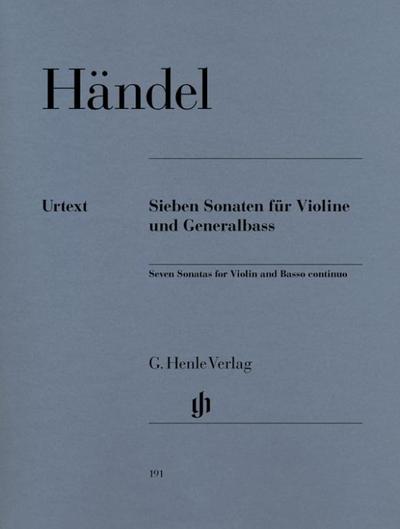 7 Sonaten für Violine und Generalbass