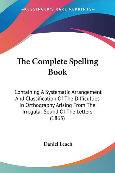 The Complete Spelling Book
