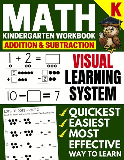 Math Kindergarten Workbook