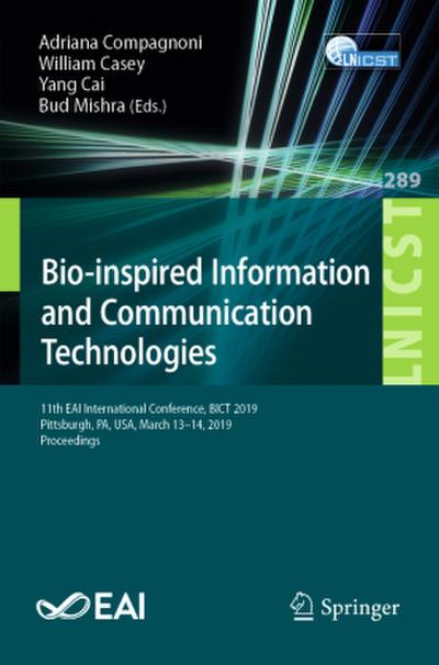 Bio-inspired Information and Communication Technologies