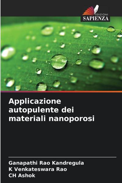 Applicazione autopulente dei materiali nanoporosi