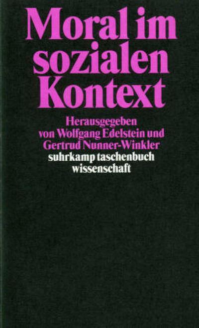 Moral im sozialen Kontext