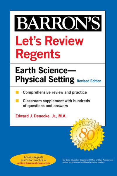 Let’s Review Regents: Earth Science--Physical Setting Revised Edition