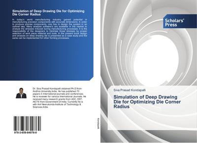 Simulation of Deep Drawing Die for Optimizing Die Corner Radius
