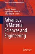 Advances in Material Sciences and Engineering