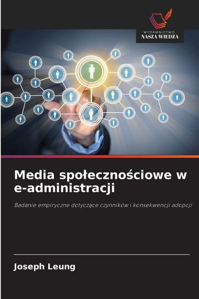 Media spo¿eczno¿ciowe w e-administracji