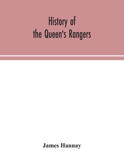 History of the Queen’s Rangers
