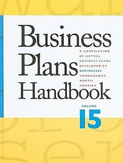Business Plans Handbook