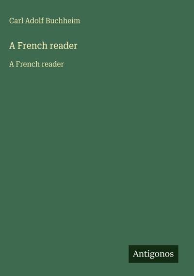A French reader