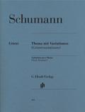 Schumann, Robert - Thema mit Variationen (Geistervariationen)